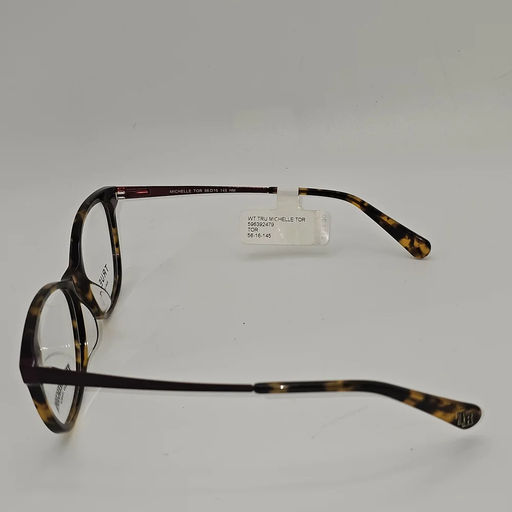 True Religion Michelle Tortoise‎ Eyeglass Frames 56 16 145